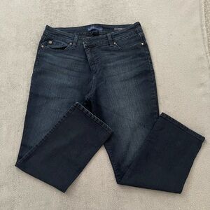 Bandolino Women's Dark Indigo Straight Leg Jeans